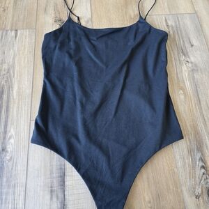 nuuds Black Cami Women's Bodysuit